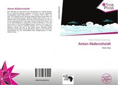 Portada del libro de Anton Räderscheidt