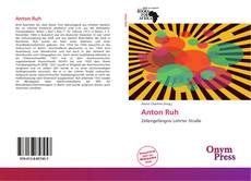 Portada del libro de Anton Ruh