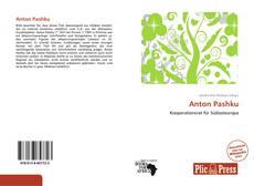 Capa do livro de Anton Pashku 