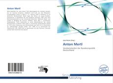 Anton Mertl kitap kapağı