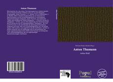 Portada del libro de Anton Thumann