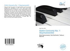 Bookcover of Violin Concerto No. 1 (Szymanowski)