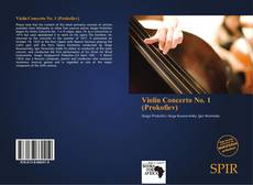 Portada del libro de Violin Concerto No. 1 (Prokofiev)