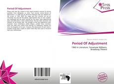 Portada del libro de Period Of Adjustment