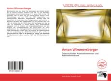 Couverture de Anton Wimmersberger