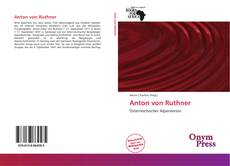 Portada del libro de Anton von Ruthner