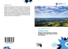 Bookcover of Jaktorowo