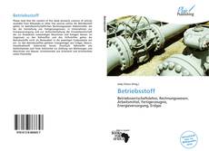Bookcover of Betriebsstoff