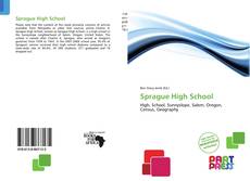 Capa do livro de Sprague High School 