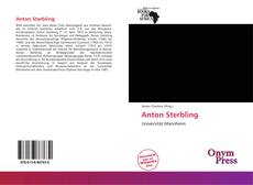Bookcover of Anton Sterbling