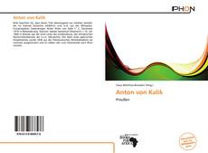 Copertina di Anton von Kalik