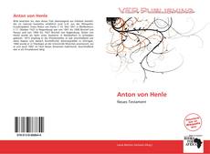 Capa do livro de Anton von Henle 