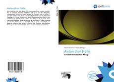 Portada del libro de Anton thor Helle