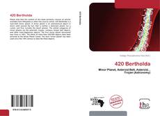 Capa do livro de 420 Bertholda 