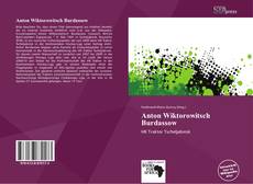 Bookcover of Anton Wiktorowitsch Burdassow