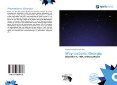 Bookcover of Waynesboro, Georgia