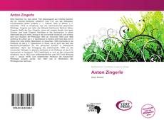 Buchcover von Anton Zingerle