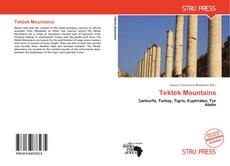 Bookcover of Tektek Mountains