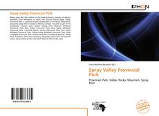 Copertina di Spray Valley Provincial Park