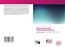 Buchcover von Waynesburg And Washington Railroad