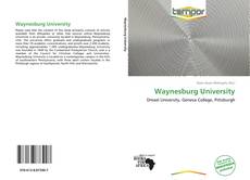 Portada del libro de Waynesburg University