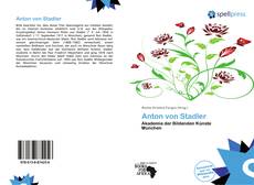 Buchcover von Anton von Stadler