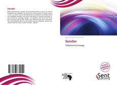 Couverture de Sender