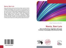 Capa do livro de Navia, San Luis 