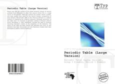 Bookcover of Periodic Table (Large Version)