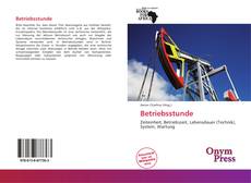 Bookcover of Betriebsstunde