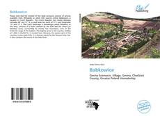 Capa do livro de Babkowice 