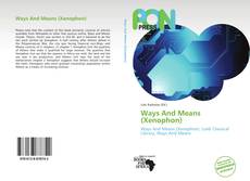 Bookcover of Ways And Means (Xenophon)