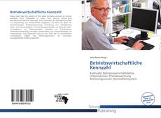 Bookcover of Betriebswirtschaftliche Kennzahl