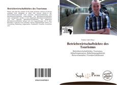 Bookcover of Betriebswirtschaftslehre des Tourismus