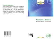 Portada del libro de Peristernia Bonasia