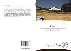 Portada del libro de Cielcza