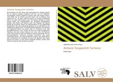 Capa do livro de Antonei Sergejvitch Tartarov 