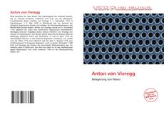 Bookcover of Anton von Vieregg