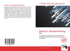 Capa do livro de Perkins V. Benguet Mining Co. 