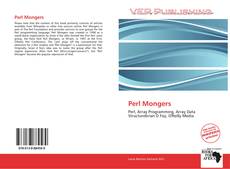 Couverture de Perl Mongers