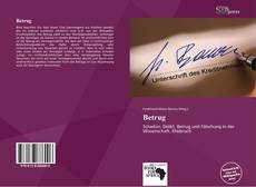 Bookcover of Betrug