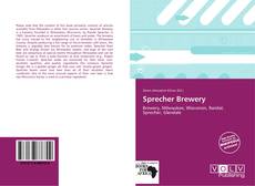 Capa do livro de Sprecher Brewery 