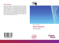 Senec District kitap kapağı