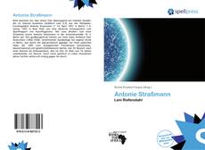 Buchcover von Antonie Straßmann