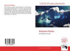 Portada del libro de Antonia Fässler