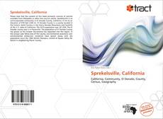 Portada del libro de Sprekelsville, California