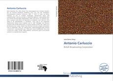 Couverture de Antonio Carluccio