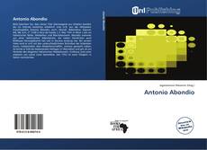 Portada del libro de Antonio Abondio