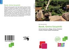 Capa do livro de Borek, Gmina Szczytniki 