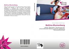 Portada del libro de Bettina Blumenberg